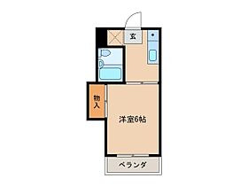 江戸橋マンション B214 ｜ 三重県津市江戸橋３丁目（賃貸マンション1K・2階・21.00㎡） その2