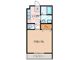 トップハウス長岡 102 ｜ 三重県津市長岡町（賃貸アパート1K・1階・29.81㎡） その2