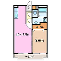 プランドール 305 ｜ 三重県津市白塚町（賃貸マンション1LDK・3階・42.35㎡） その2