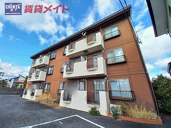 エリール小田 2C｜三重県津市乙部(賃貸マンション1LDK・2階・37.47㎡)の写真 その1