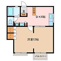 リッツハウス垂水 201 ｜ 三重県津市垂水（賃貸アパート1DK・2階・40.59㎡） その2