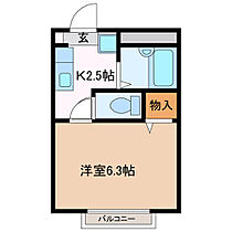 Ｐｏｒｔｏ　II 102 ｜ 三重県津市一身田中野（賃貸アパート1K・1階・20.24㎡） その2