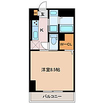 SKY&EARTH 403 ｜ 三重県津市西古河町（賃貸マンション1K・4階・28.00㎡） その2