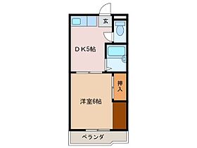 ブルージュ寿町 302 ｜ 三重県津市寿町（賃貸マンション1DK・3階・25.20㎡） その2