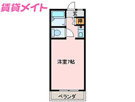 三重県津市栗真中山町（賃貸マンション1R・3階・18.00㎡） その2