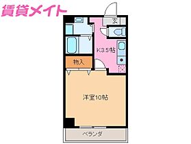 三重県津市羽所町（賃貸マンション1K・3階・35.32㎡） その2