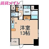 三重県津市東丸之内（賃貸マンション1R・2階・33.82㎡） その2