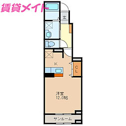 近鉄名古屋線 伊勢中川駅 徒歩12分