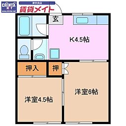 🉐敷金礼金0円！🉐コーポ新町I