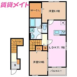 近鉄名古屋線 津新町駅 徒歩14分