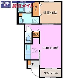 ルフレエトワール　II 1階