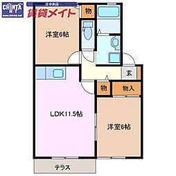 ドリームコート　Ａ 1階