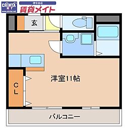 コーポバロン上浜 2階