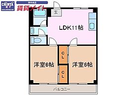 🉐敷金礼金0円！🉐津　IN　COURT　練木