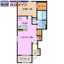 ラフィネ一身田　Ａ