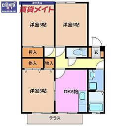 メルベーユ岩之谷　B棟