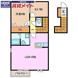 ライフプラン長岡B 2階/-