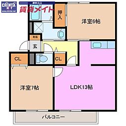メルベーユ岩之谷　Ｄ棟