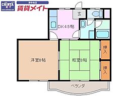 アクアマリン 2階/-