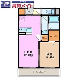 ベルフォーレ 2階/-