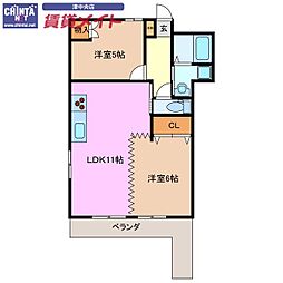 レナジア大倉 2階/-