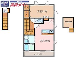 ヒラソール　B 2階/-