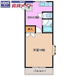 FORTUNA・S 1DKの間取図画像