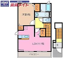 ヴィラ　アンシャンテ 2階/-