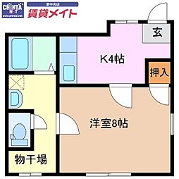 コーポ大里I 2階