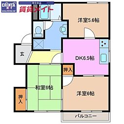 コーポアコギA 2階