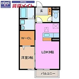 🉐敷金礼金0円！🉐楽園　Ｂ
