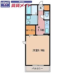 アンジュ津東 2階