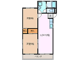 グランデール 2A ｜ 三重県鈴鹿市西条３丁目（賃貸アパート2LDK・2階・42.50㎡） その2