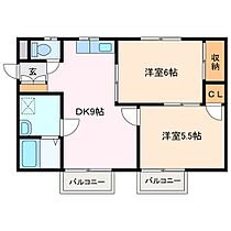 ホワイトヴィラ長太 2B ｜ 三重県鈴鹿市長太新町１丁目（賃貸アパート2DK・2階・47.20㎡） その2