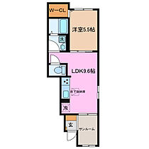 エレガント南江島 102 ｜ 三重県鈴鹿市南江島町（賃貸アパート1LDK・1階・40.11㎡） その1