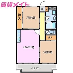 🉐敷金礼金0円！🉐パレスインビレッジII