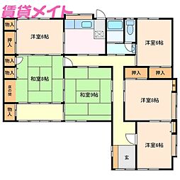 🉐敷金礼金0円！🉐寺家三丁目貸家