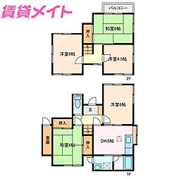 🉐敷金礼金0円！🉐東磯山貸家