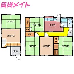 🉐敷金礼金0円！🉐倉庫建屋付き、物置付き貸家