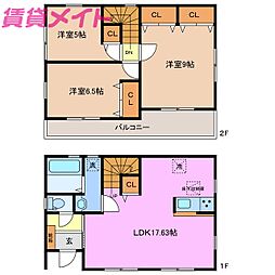 リーブルファイン河芸上野3号棟