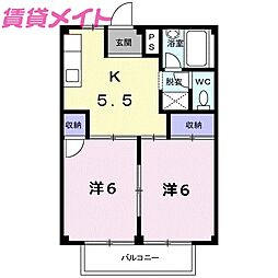 シティハイツハピネス 2階/-
