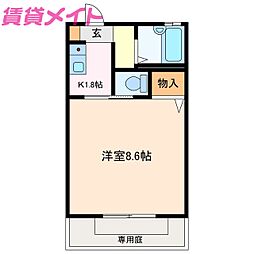 🉐敷金礼金0円！🉐リヴェール鈴鹿C