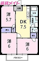 🉐敷金礼金0円！🉐ポワソンボワールＢ