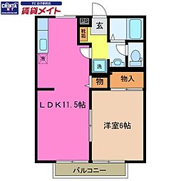 コンフォール鼓ヶ浦 A 2階/-