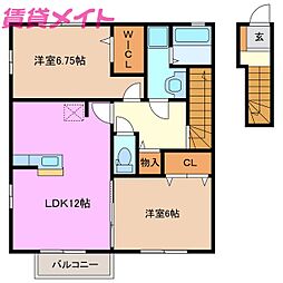 サンパティック 2階