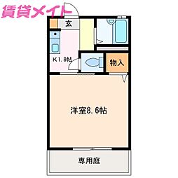 🉐敷金礼金0円！🉐リヴェール鈴鹿C