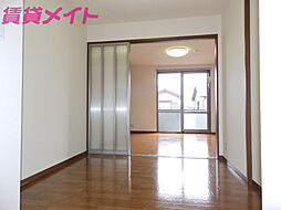 KiMi　HOUSE 2階2DKのリビング/ダイニング