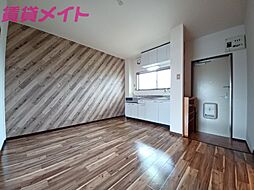 コーポ多恵 2階2DKのリビング/ダイニング