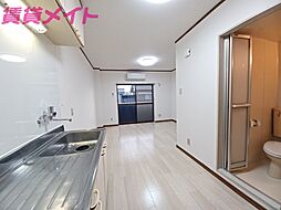 八代ハイツ 2階ワンルームのリビング/ダイニング