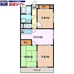 レジデンス優珈里 2階